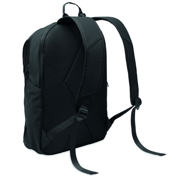Sac à dos pour ordinateur portable de 15'' en PU souple - BCM Goodies