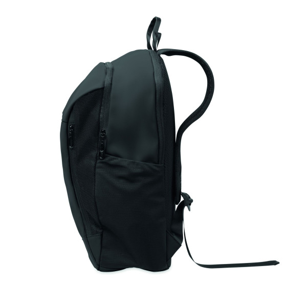 Sac à dos pour ordinateur portable de 15'' en PU souple - BCM Goodies