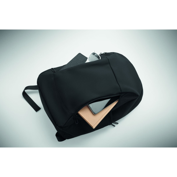 Sac à dos pour ordinateur portable de 15'' en PU souple - BCM Goodies