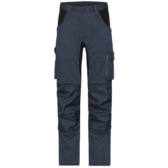 Pantalon de travail bio slim fit Unisexe grande taille Daiber