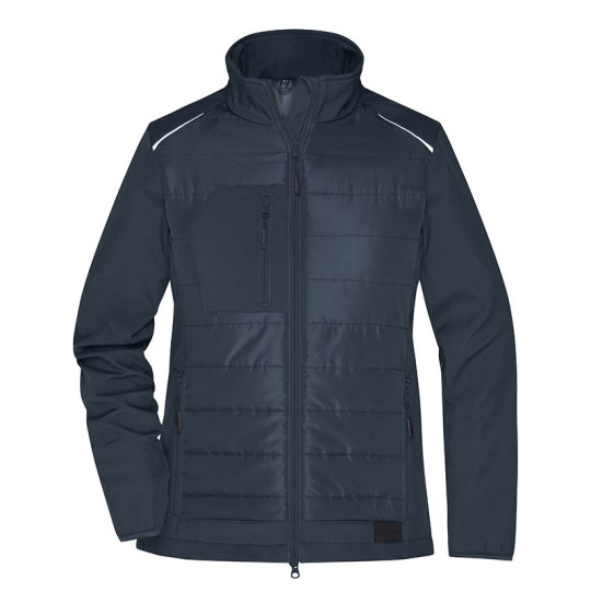 Veste de travail hybride en RPET Femme Daiber - Fiche produit - BCM Goodies