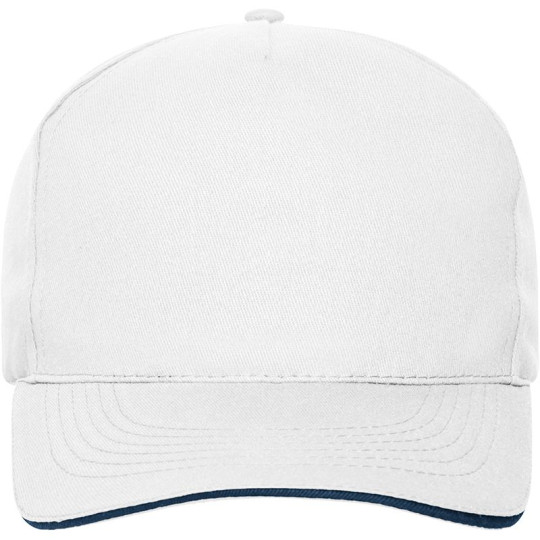 Casquette Unie bio avec visière sandwich Unisexe Daiber
