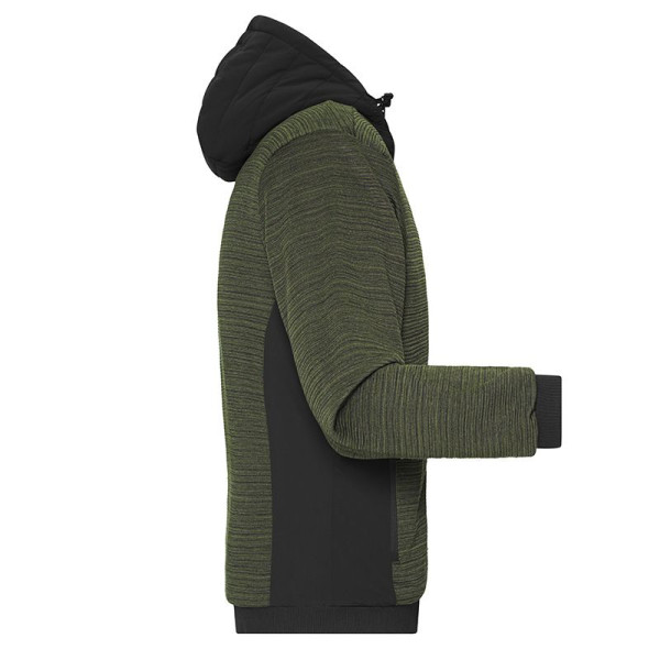 Veste polaire tricot grande taille pour homme Daiber - Personnalisable - BCM Goodies