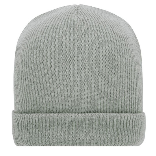 Bonnet tricot recyclé unisexe Daiber - Accessoire promotionnel durable et personnalisable