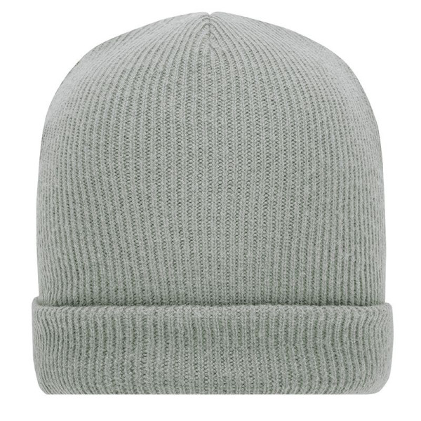 Bonnet tricot recyclé unisexe Daiber - Accessoire promotionnel durable et personnalisable