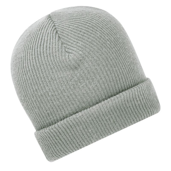 Bonnet tricot recyclé unisexe Daiber - Accessoire promotionnel durable et personnalisable