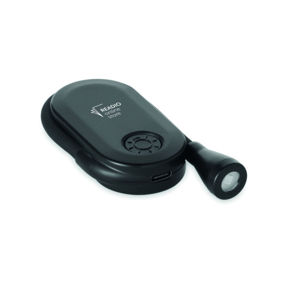 Lampe de lecture LED rechargeable en ABS avec corps flexible et clip - BCM Goodies
