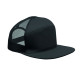 Casquette à visière plate en sergé de coton avec maille en polyester - Personnalisation avec votre logo