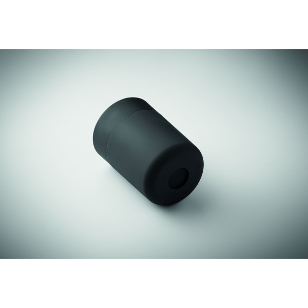 Gobelet en PP avec manchon en silicone et couvercle coulissant - 330 ml - Personnalisable