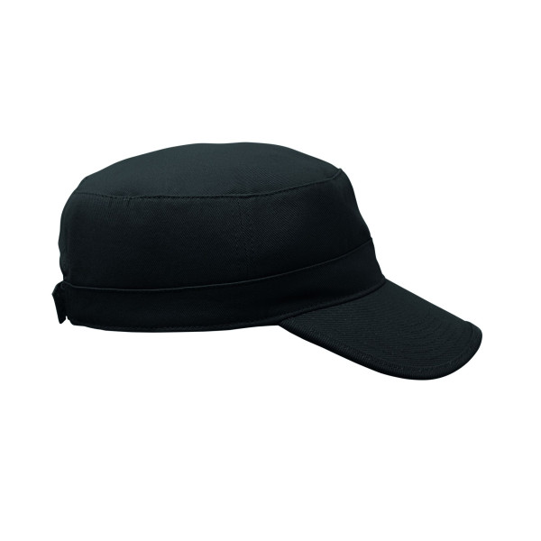 Casquette militaire en coton brossé 260gr/m² avec bande de transpiration en polyester - BCM Goodies