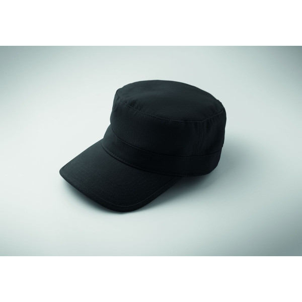 Casquette militaire en coton brossé 260gr/m² avec bande de transpiration en polyester - BCM Goodies