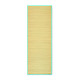 Natte de plage en paille naturelle enroulable avec sangle de transport - BCM Goodies