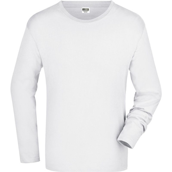 T-shirt Homme Daiber à manches longues en coton peigné ring-spun - BCM Goodies