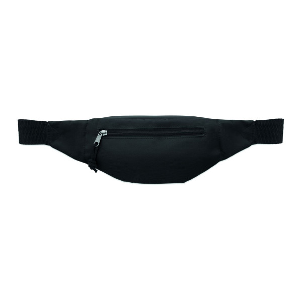 Sac banane en polyester 600D RPET avec compartiment principal zippé - BCM Goodies