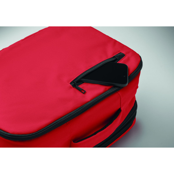 Sac à dos extensible cabine en polyester 600D RPET pour événements d'entreprise - BCM Goodies
