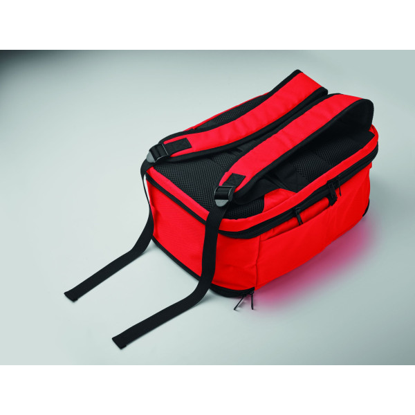 Sac à dos extensible cabine en polyester 600D RPET pour événements d'entreprise - BCM Goodies
