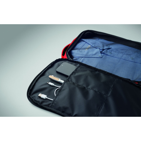 Sac à dos extensible cabine en polyester 600D RPET pour événements d'entreprise - BCM Goodies