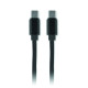 Câble magnétique tressé Type C 1m - Charge rapide 60W - RPET certifié GRS - Aluminium - Personnalisable