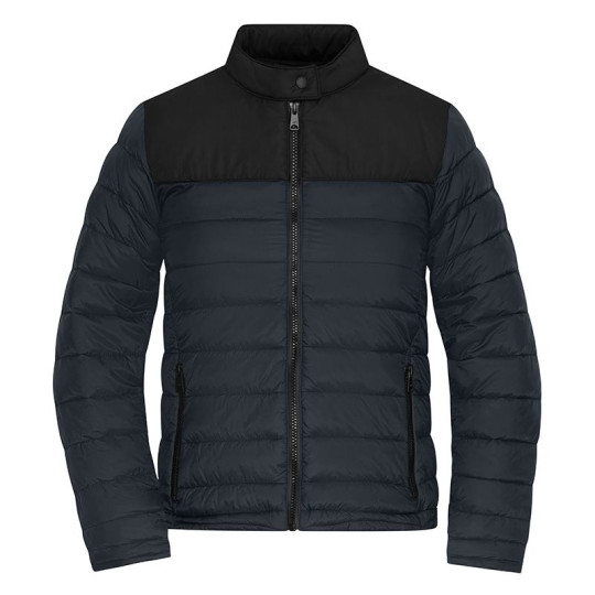 Doudoune hybride pour femme en polyester recyclé et polyamide - Personnalisable