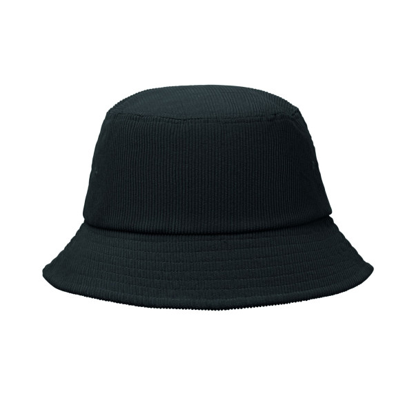 Bob en velours côtelé 100% polyester - Accessoire professionnel personnalisable