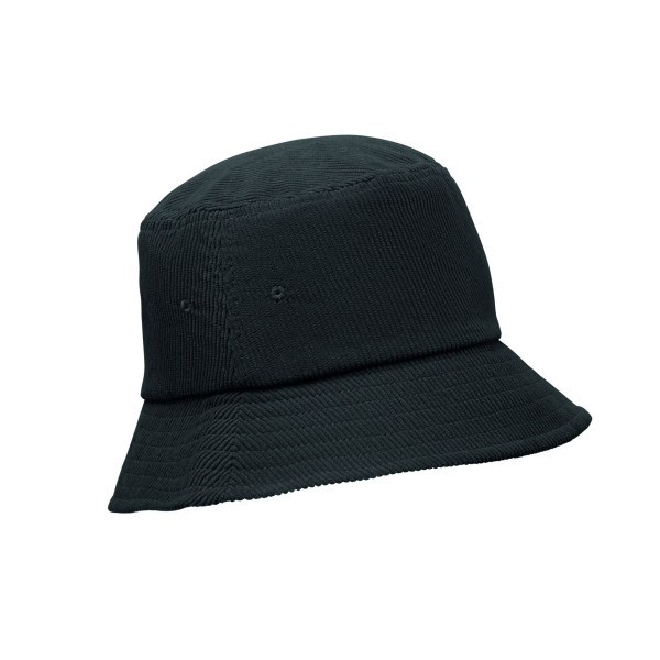 Bob en velours côtelé 100% polyester - Accessoire professionnel personnalisable