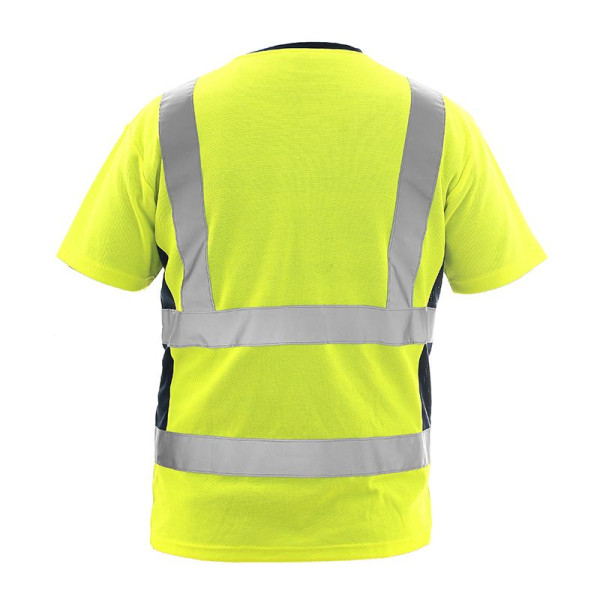T-shirt de travail haute visibilité Homme CXS - Vêtement de sécurité personnalisable EN ISO 20471