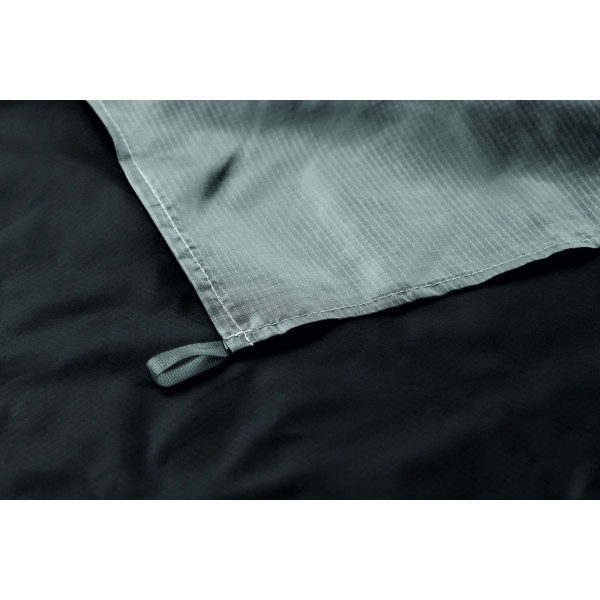 Tapis de plage personnalisable en polyester 210T 200x210 cm avec crochets et pochette à cordon - BCM Goodies