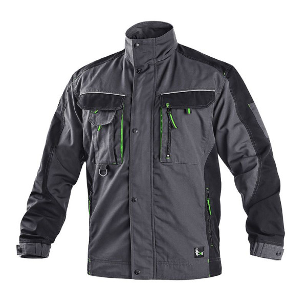 Veste de travail Homme CXS Sirius - Vêtement professionnel en coton canvas polyester - BCM Goodies