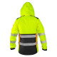 Veste de travail hiver haute visibilité pour homme CXS - Benson - Idéale pour la sécurité et le confort - BCM Goodies
