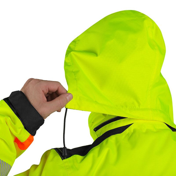 Veste de travail hiver haute visibilité pour homme CXS - Benson - Idéale pour la sécurité et le confort - BCM Goodies