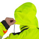 Veste de travail hiver haute visibilité pour homme CXS - Benson - Idéale pour la sécurité et le confort - BCM Goodies