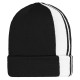 Bonnet tricot unisexe Daiber avec revers et bandes contrastées - BCM Goodies