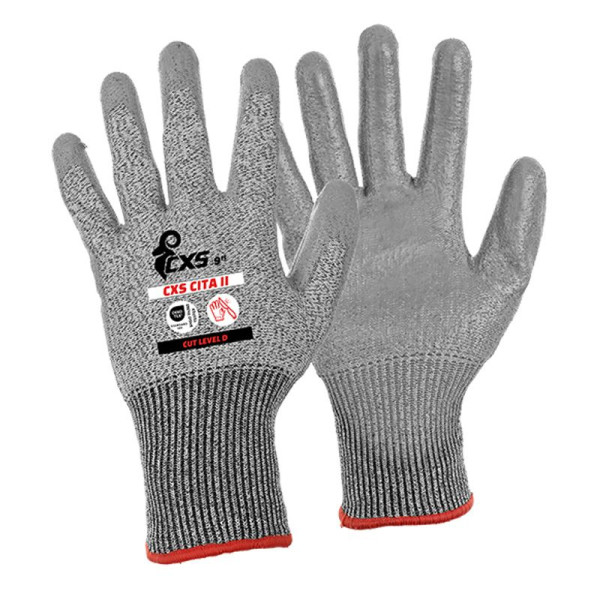 Gants de travail CXS de la gamme Cita II - Protection anticoupure de niveau D - BCM Goodies