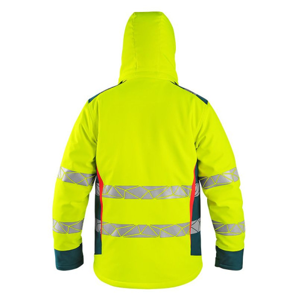 Veste de travail softshell Hiver haute visibilité pour homme Bedford - BCM Goodies