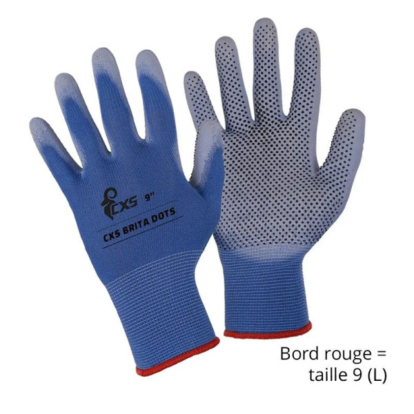 Gants de travail CXS Brita Dots - Protection et adhérence optimales | BCM Goodies