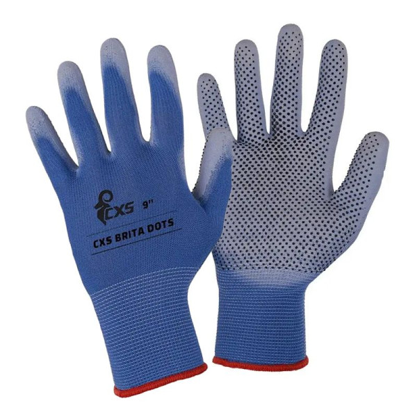 Gants de travail CXS Brita Dots - Protection et adhérence optimales | BCM Goodies