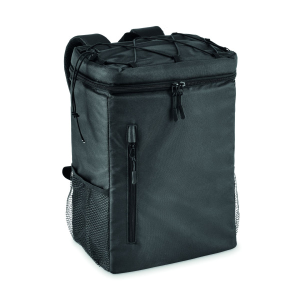 Sac à dos isotherme en polyester RPET 600D personnalisable - 9 L - BCM Goodies