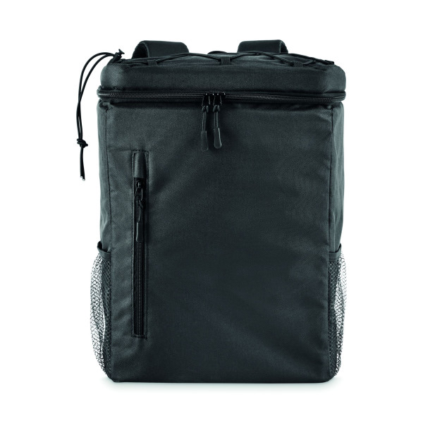 Sac à dos isotherme en polyester RPET 600D personnalisable - 9 L - BCM Goodies