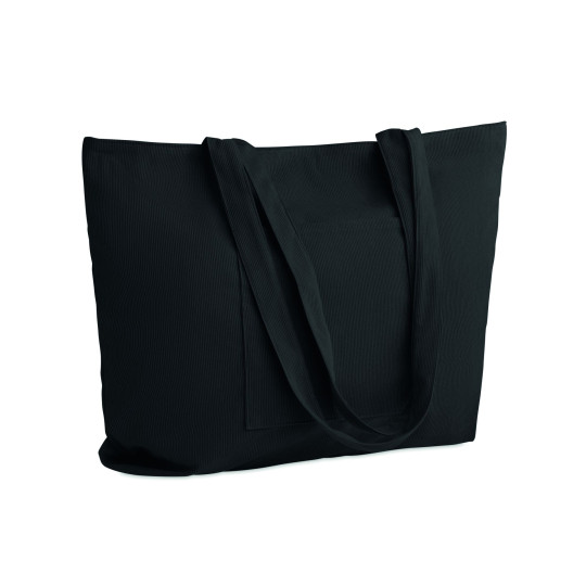 Grand sac shopping/de plage en velours côtelé de polyester - BCM Goodies