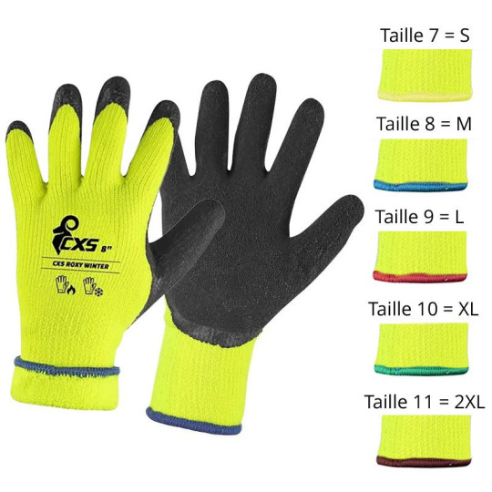 Gants de travail hiver CXS Roxy Winter | BCM Goodies