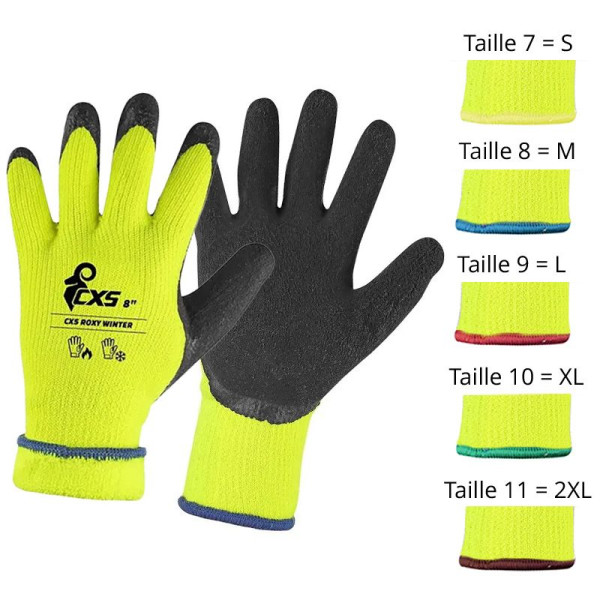 Gants de travail hiver CXS Roxy Winter | BCM Goodies