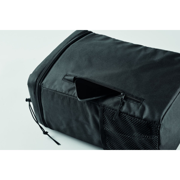 Sac à dos isotherme en polyester RPET 600D personnalisable - 9 L - BCM Goodies