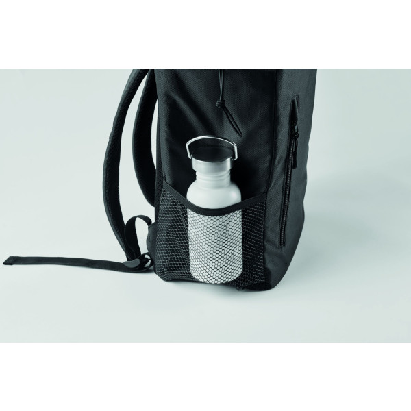 Sac à dos isotherme en polyester RPET 600D personnalisable - 9 L - BCM Goodies