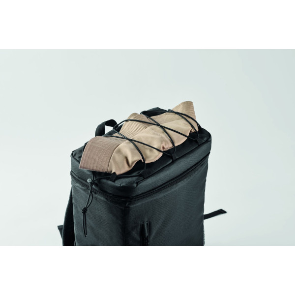 Sac à dos isotherme en polyester RPET 600D personnalisable - 9 L - BCM Goodies