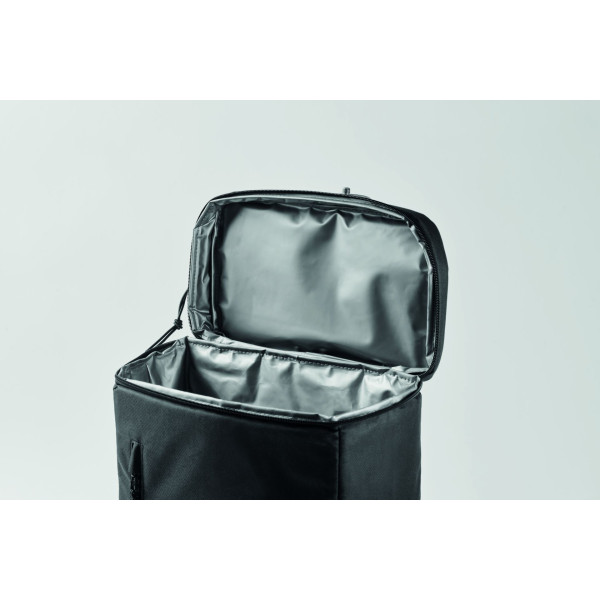 Sac à dos isotherme en polyester RPET 600D personnalisable - 9 L - BCM Goodies