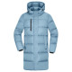 Doudoune longue en RPET pour femme - Vêtement d'hiver écologique et pratique - BCM Goodies
