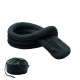 Oreiller de voyage pliable en polyester souple et en mousse pour professionnels en déplacement - BCM Goodies