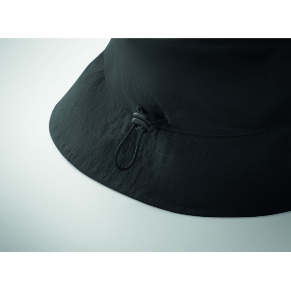 Chapeau de pêcheur pliable imperméable UPF50+ en nylon - Personnalisable pour événements en extérieur