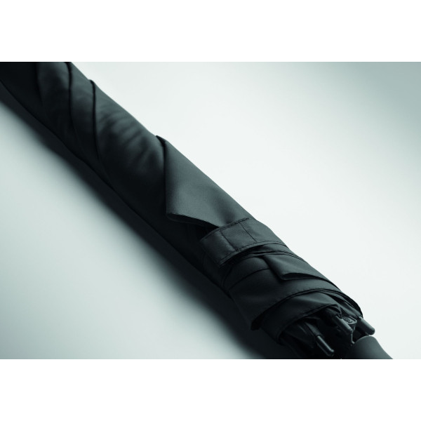 Parapluie tempête de 23'' à ouverture automatique en polyester pongé 190T - Personnalisable pour événements B2B | BCM 