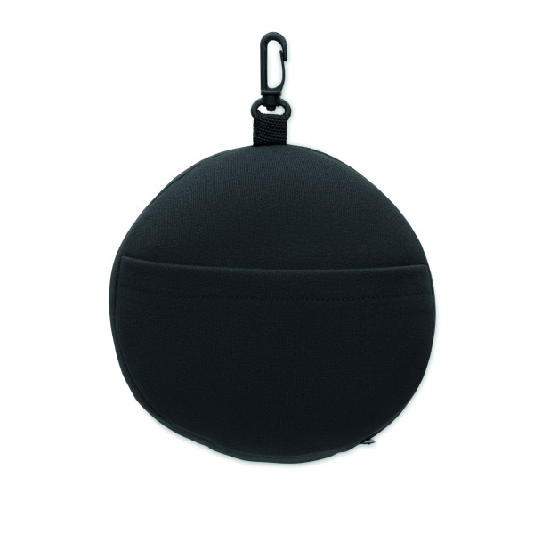Oreiller de voyage 2 en 1 avec masque pour les yeux | Accessoire de voyage personnalisable | BCM Goodies